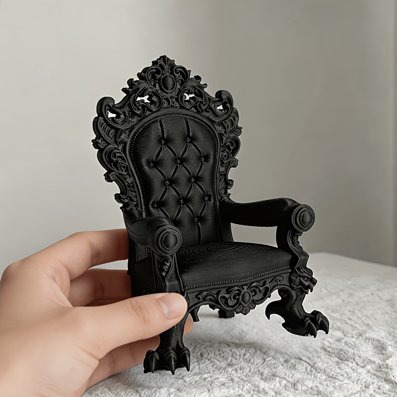 Home Cinema Decor - 1피스 고급 왕좌 모델 – 고딕