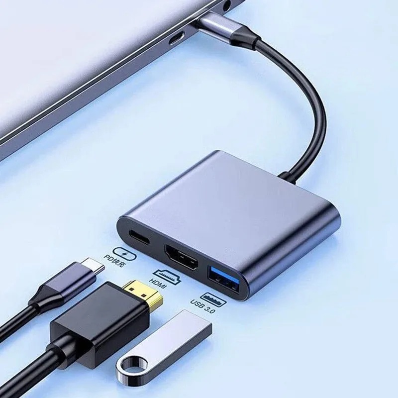 Home Cinema Usb - USB C 허브 3in1 유형 C