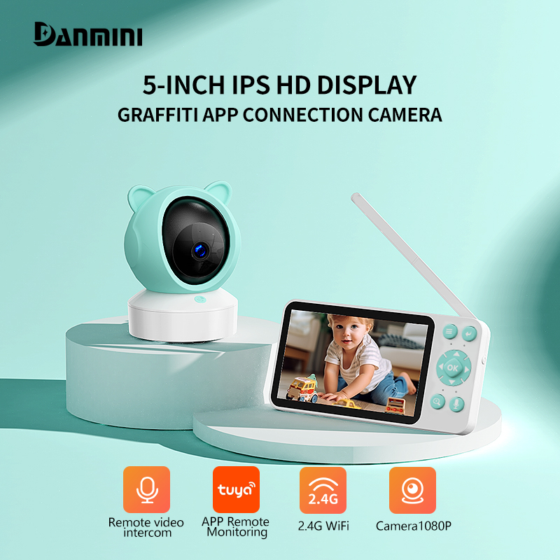 Home Cinema Wireless - Danmini TUYA App 제어 베이비 모니터
