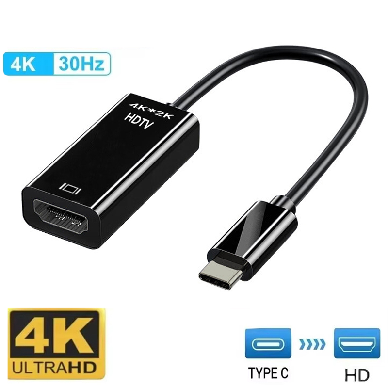 Home Cinema Usb - HDMI 호환 변환기 유형 C-HDTV 어댑터