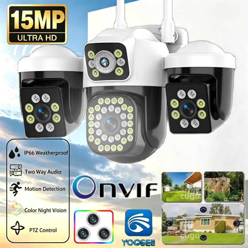 Home Cinema Screen - 15MP 트리플 렌즈 트리플 스크린 PTZ