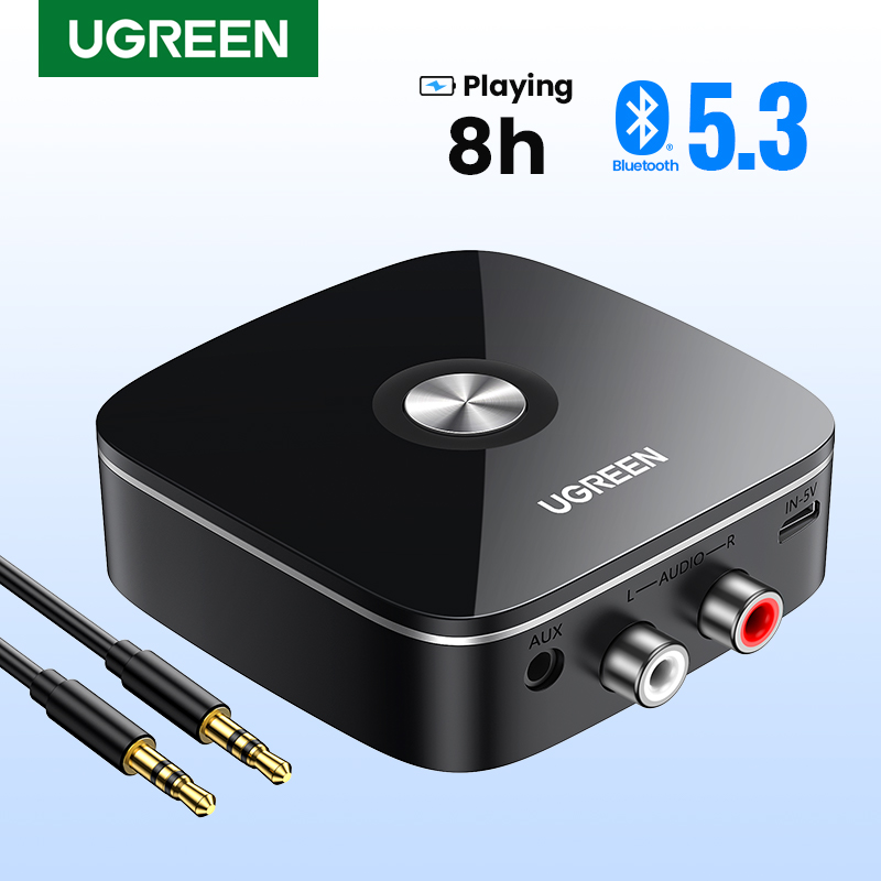 Home Cinema System - UGREEN AUX RCA 블루투스 리시버 어댑터,