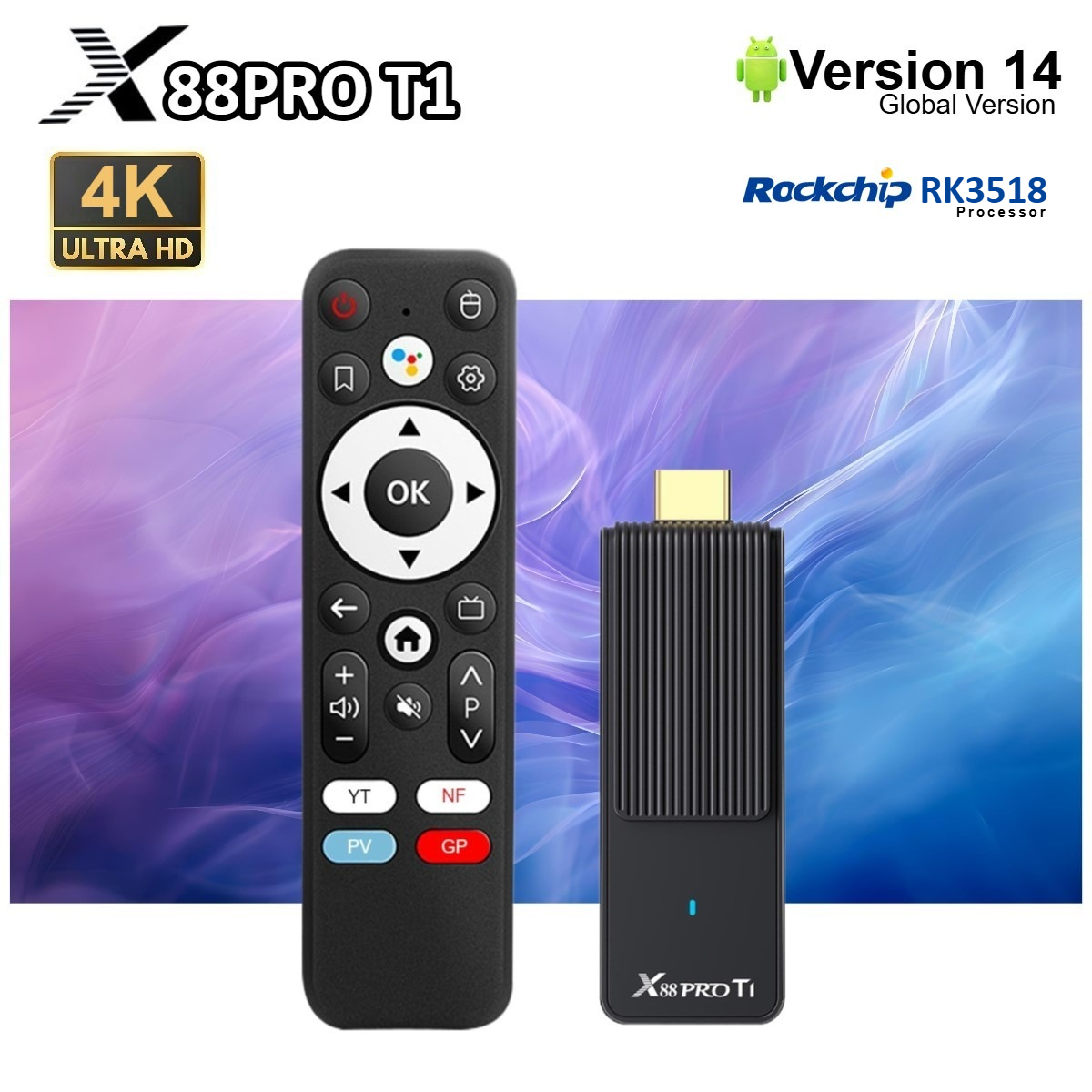 Wifi6 X88 T1 Rockchip RK3518 쿼 - Home Cinema Quad 리뷰 및 가격