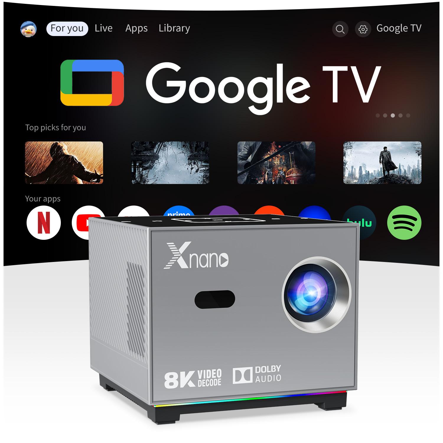 Xnano 휴대용 스마트 프로젝터 기본 720P 지원  - Home Cinema Rack 리뷰 및 가격