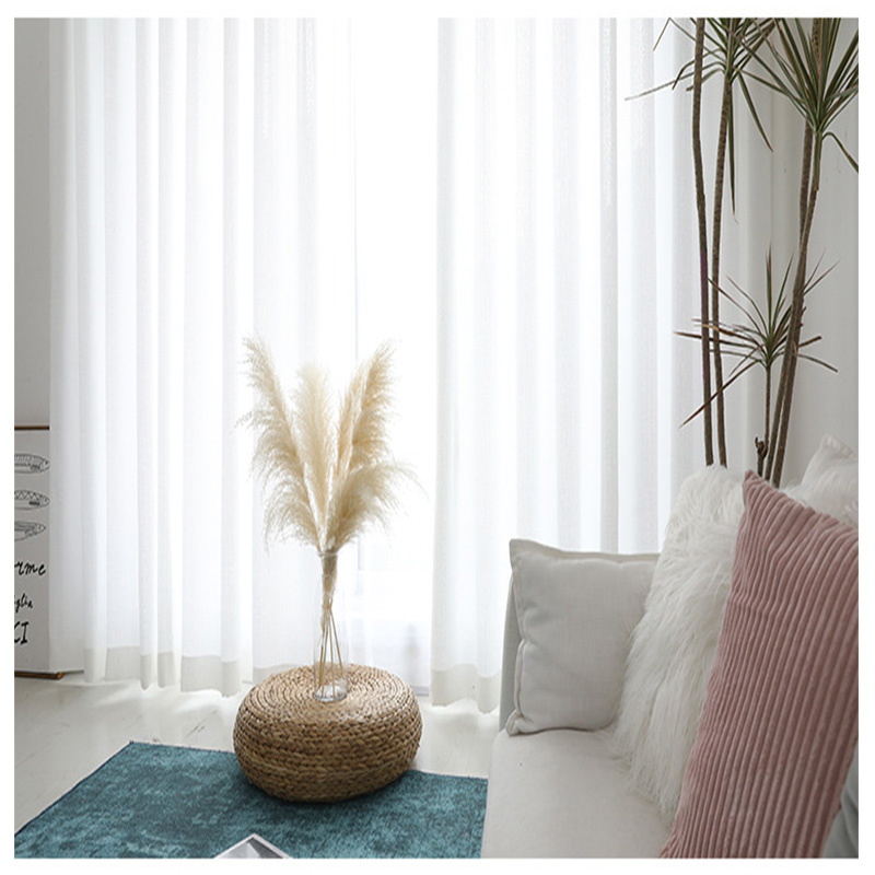 Fonflora 현대 단단한 흰색 두꺼운 Tulle 커 - Blackout Curtain Thick 리뷰 및 가격
