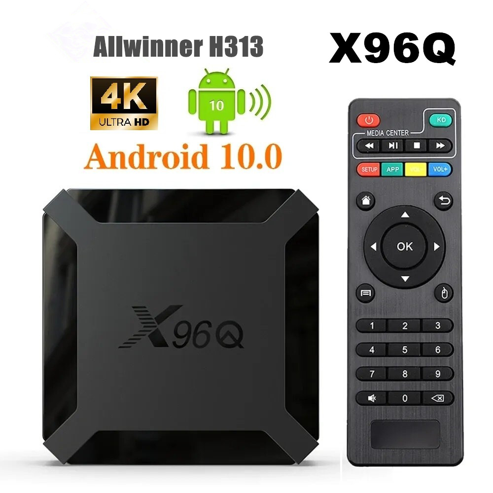 오리지널 X96Q TV 박스, 안드로이드 10, All - Home Cinema Quad 리뷰 및 가격
