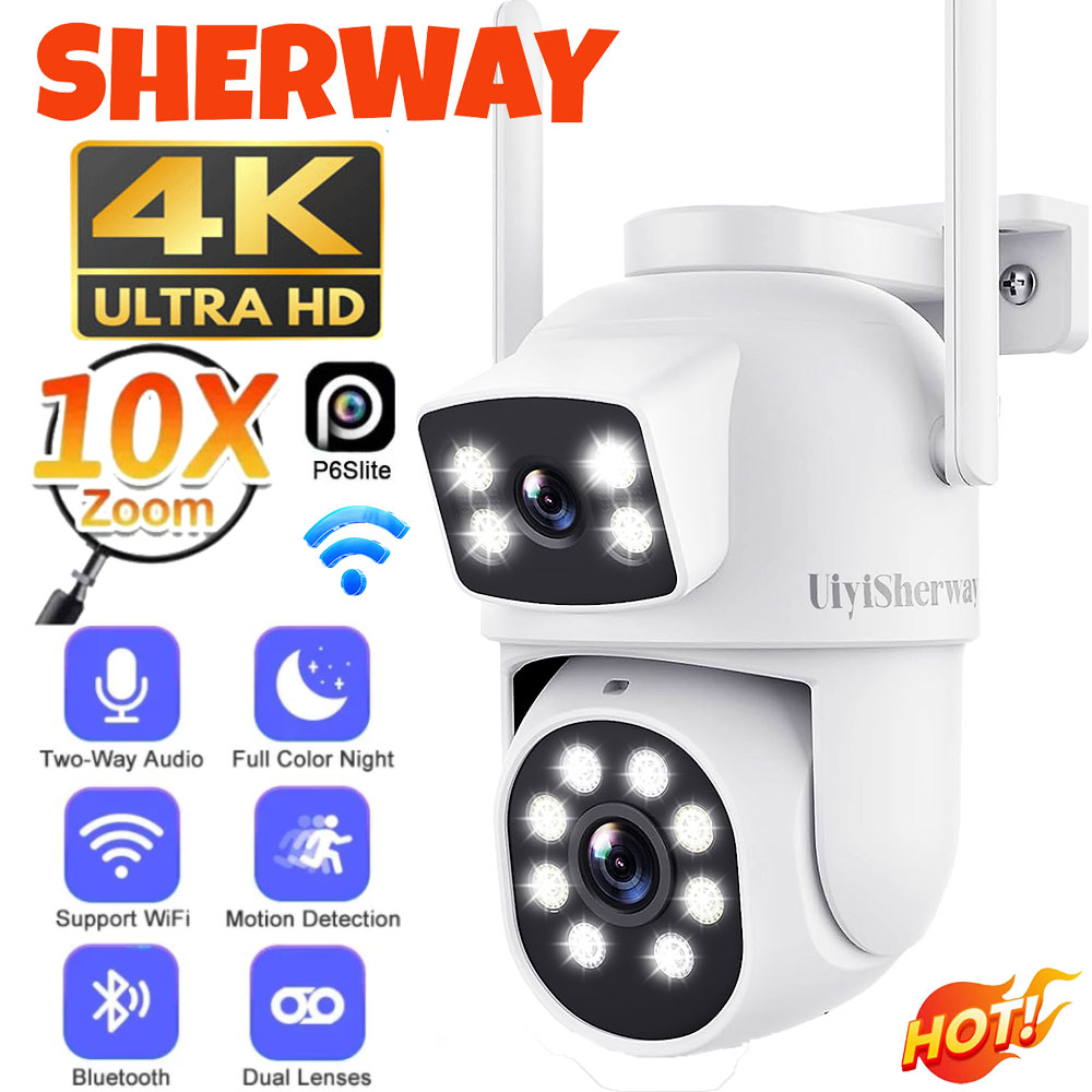 UiyiSherway 4K 듀얼 렌즈 와이파이 카메라, - Home Cinema Screen 리뷰 및 가격