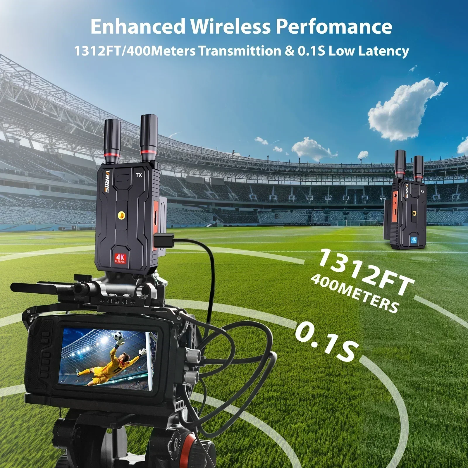 Vrriis WL097 PRO 4K 무선 오디오 비디오 - Home Cinema Wireless 리뷰 및 가격