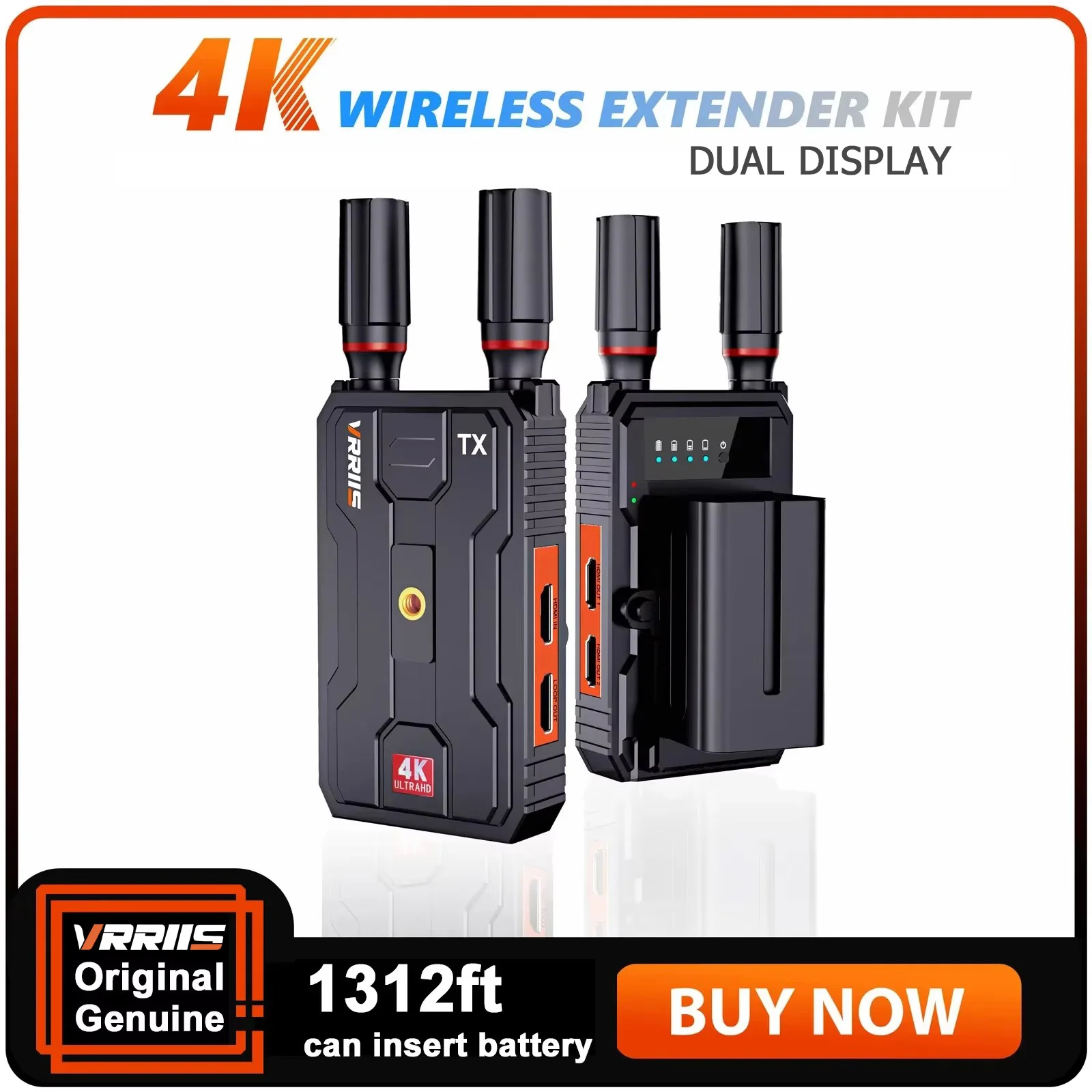 Vrriis WL097 PRO 4K 무선 오디오 비디오 - Home Cinema Wireless 리뷰 및 가격