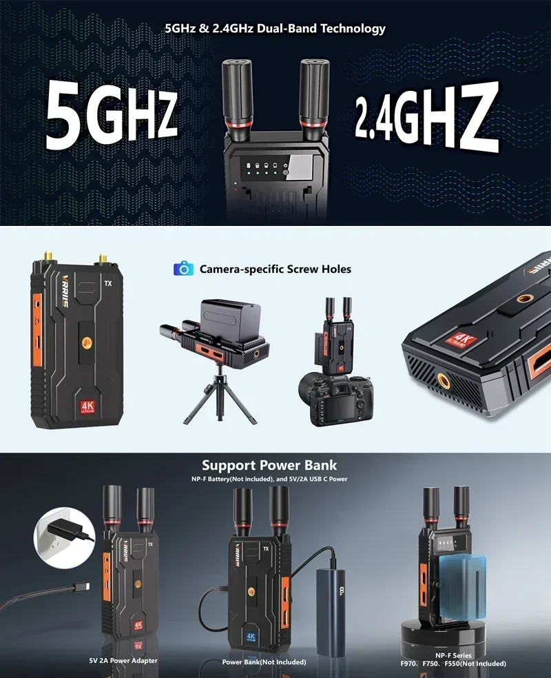 Vrriis WL097 PRO 4K 무선 오디오 비디오 - Home Cinema Wireless 리뷰 및 가격
