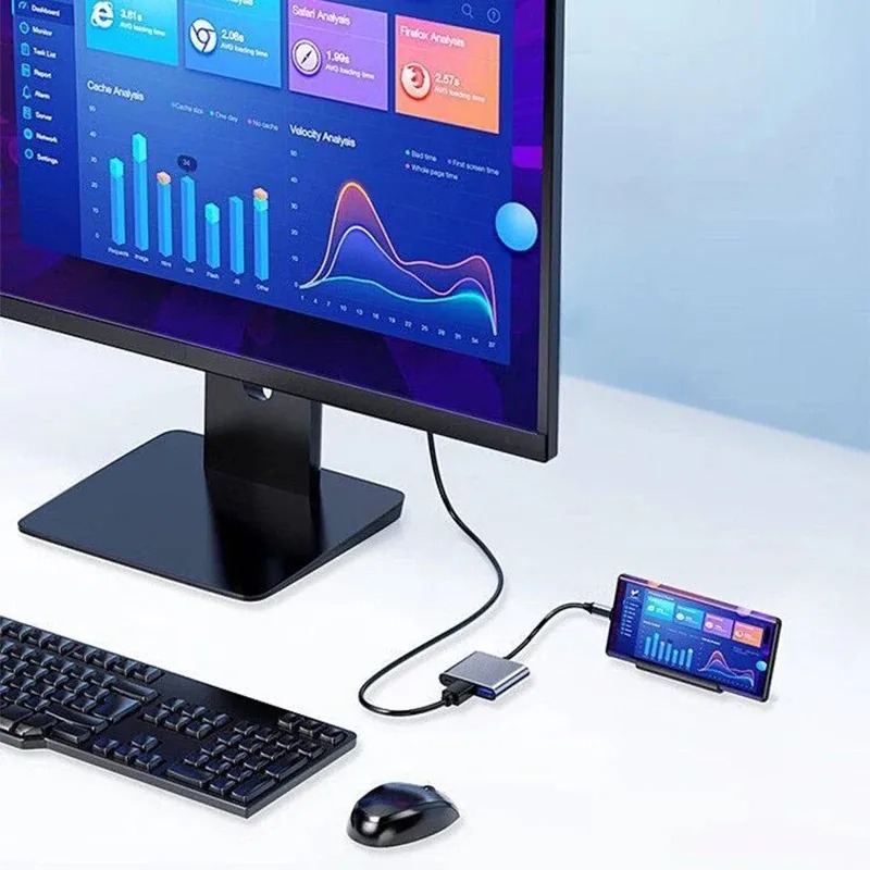USB C 허브 3in1 유형 C 3.0-HDMI 호환 - Home Cinema Usb 리뷰 및 가격