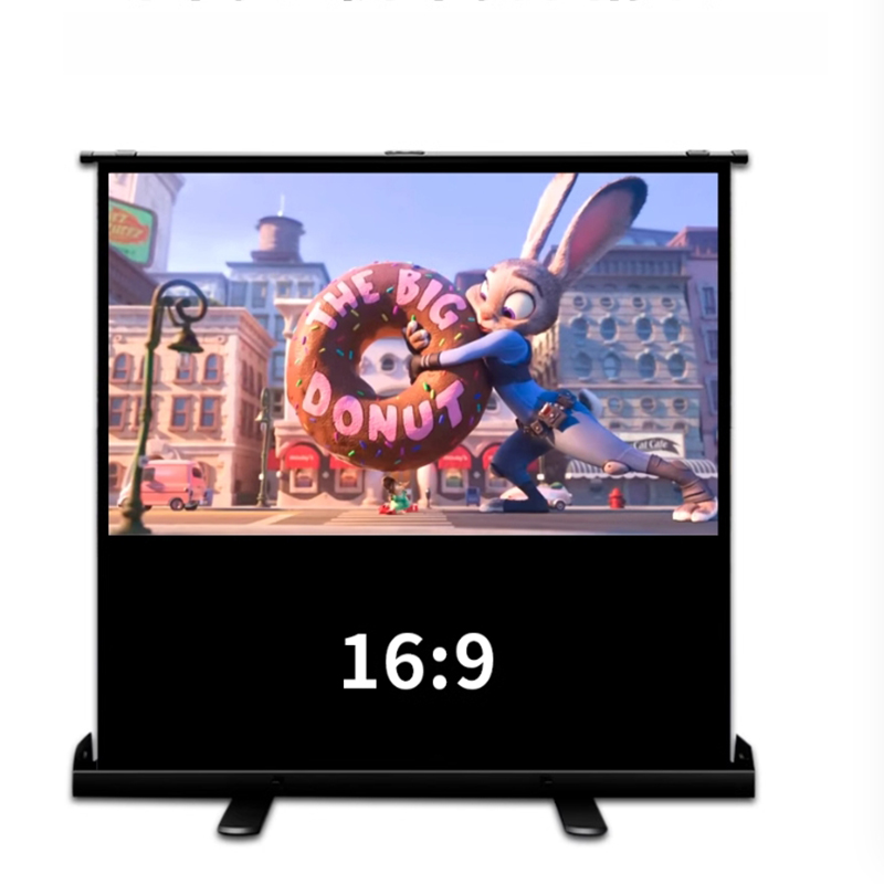 휴대용 프로젝터 스크린 풀업 60-120인치 프로젝션  - Home Cinema Screen 리뷰 및 가격