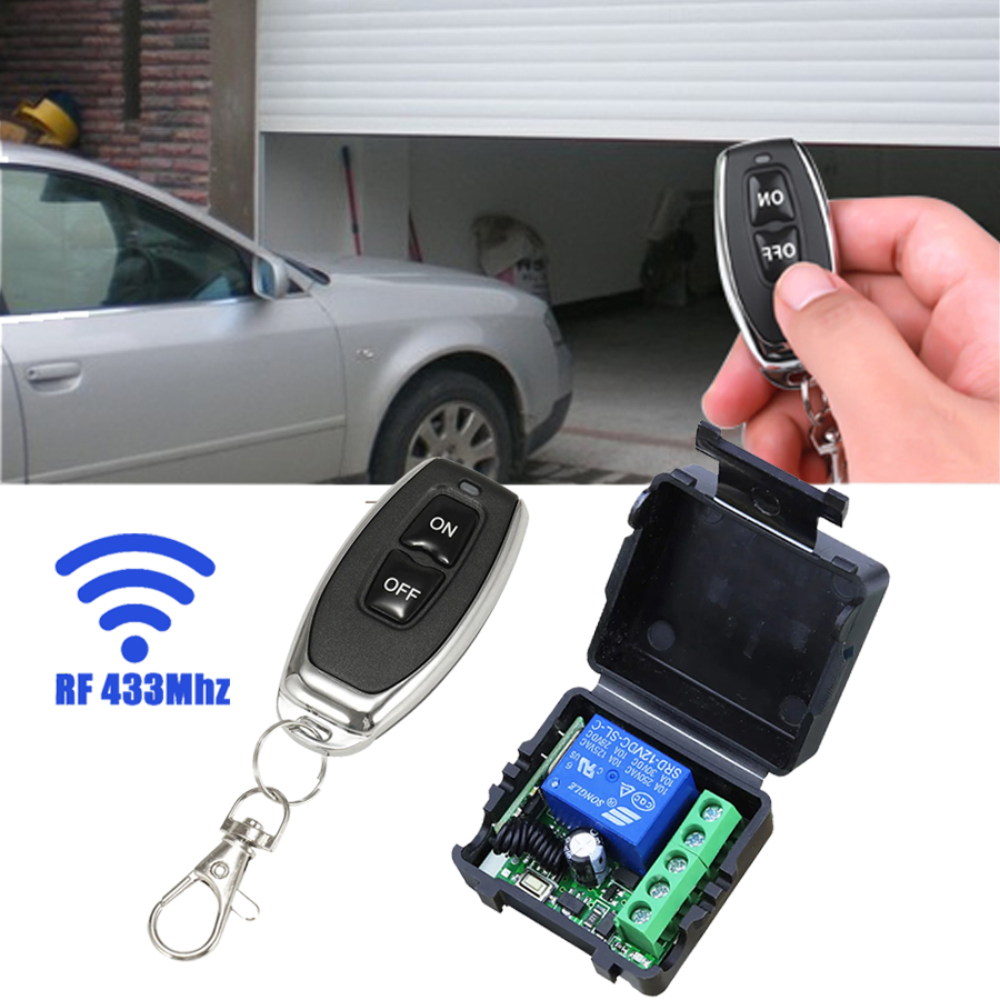 DC 12V 리모컨 스마트 스위치 범용 RF 433MH - Universal Remote Control 리뷰 및 가격