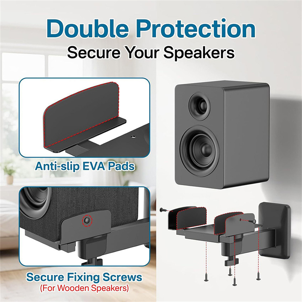 더블 클램프 스피커 벽 마운트 서라운드 사운드 HIFI - Wall Mount Speaker 리뷰 및 가격