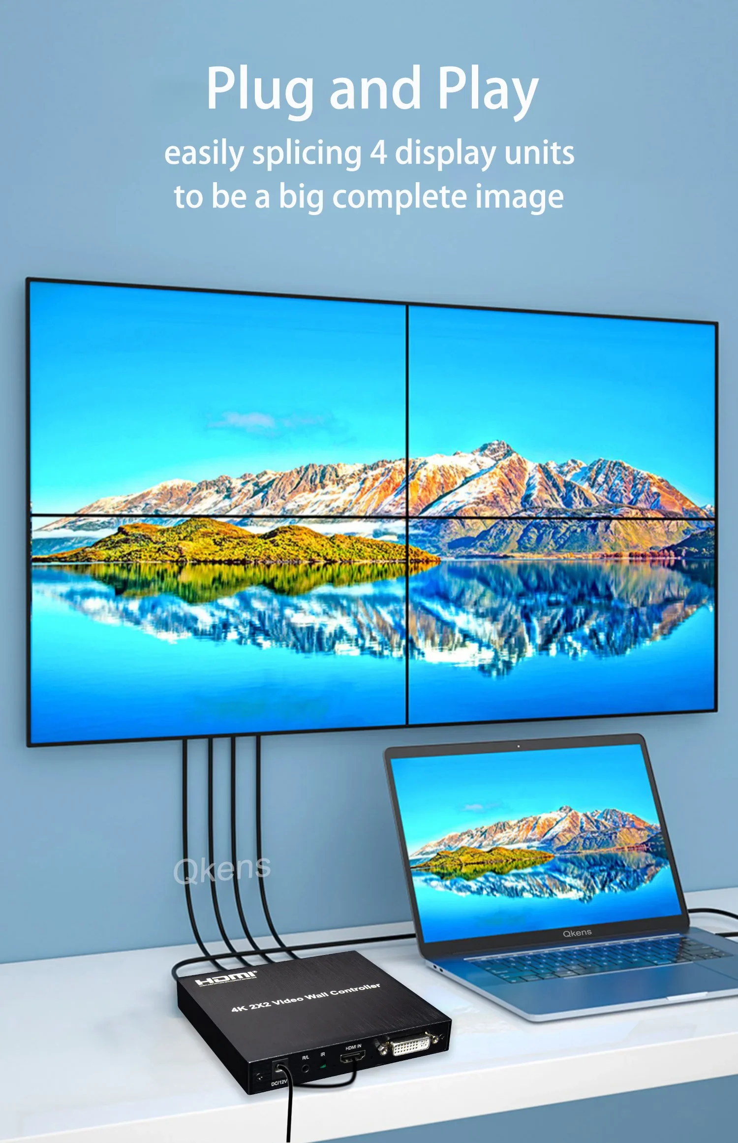 HDMI TV 벽 컨트롤러 멀티 모니터 스플라이싱 프로 - Home Cinema Screen 리뷰 및 가격