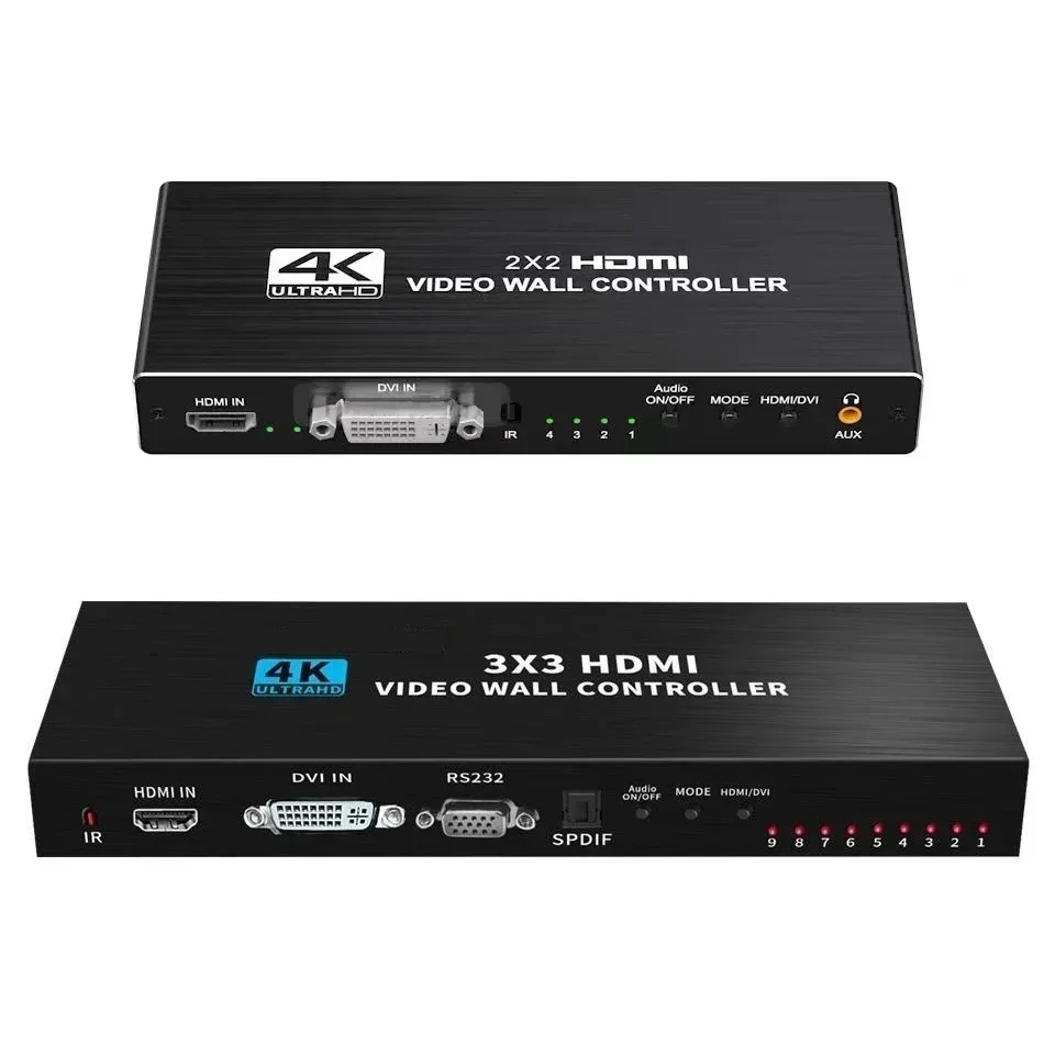 4K HDMI 비디오월 컨트롤러 3X3 2X3 2X2  - Home Cinema Screen 리뷰 및 가격